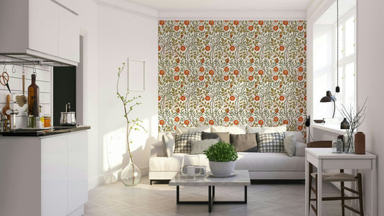 A wallpaper featuring an intricate, detailed pattern. GD3801

