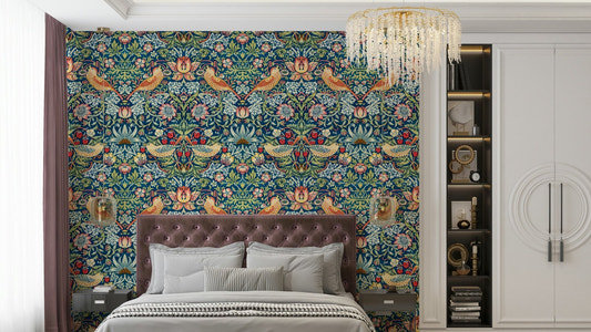 A wallpaper featuring an intricate, detailed pattern.

