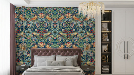 A wallpaper featuring an intricate, detailed pattern.

