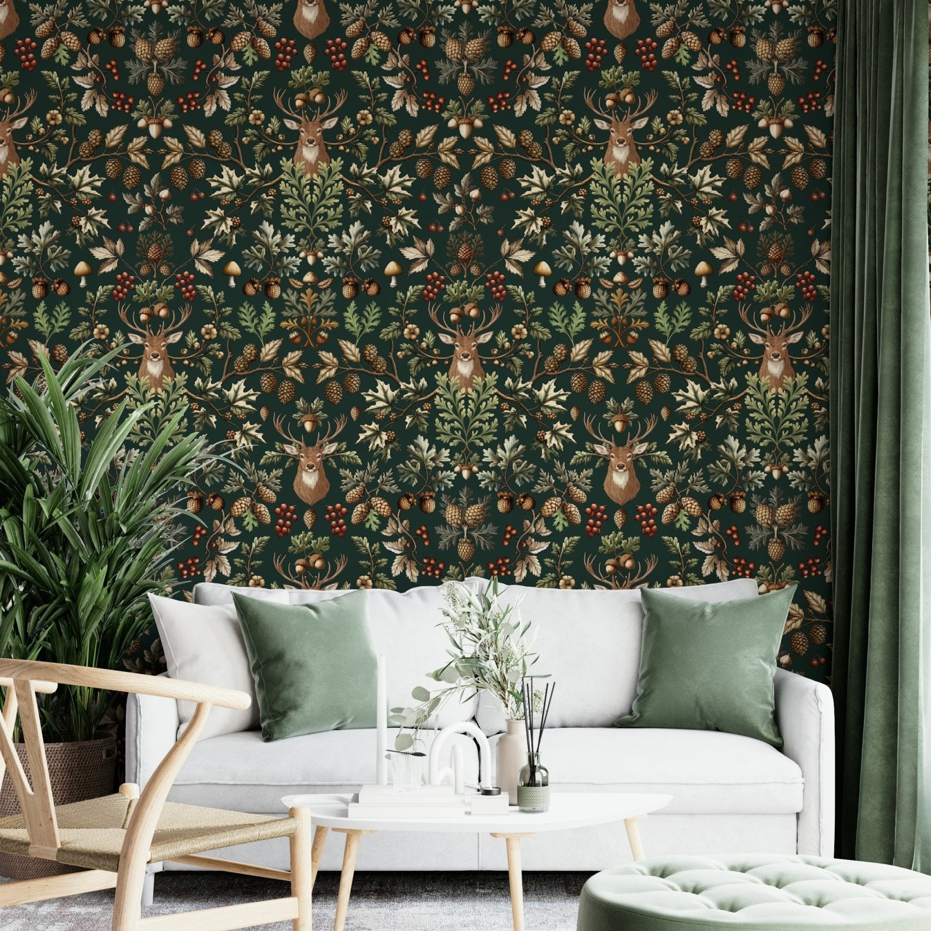 A study with a unique green woodland design GD4014

