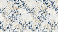 Soft botanical linework across Willow Branch Serenity wall mural, GD9032