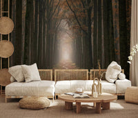 Winding Woodland Way Wall Mural