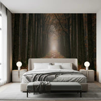 Winding Woodland Way Wall Mural