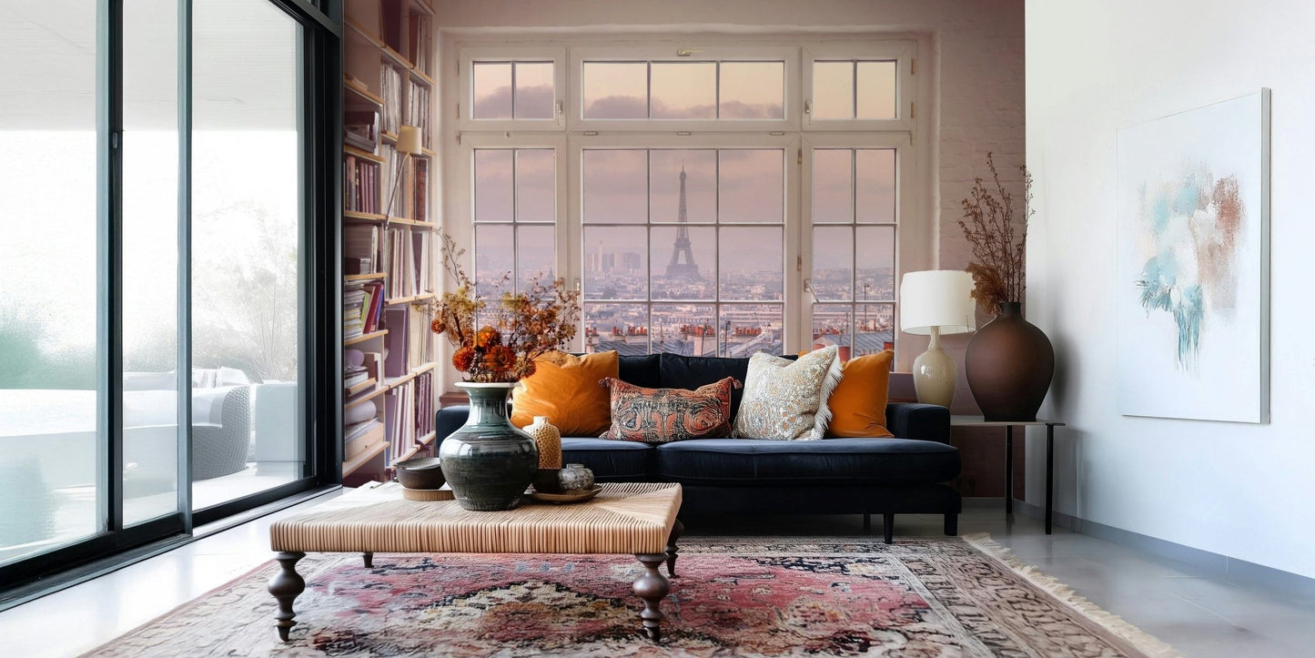 Window to Paris Wall Mural