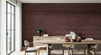 Stylish kitchen design using Wine-Stained Wood Wall Mural backdrop.