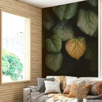 An artistic nature inspired mural for home decor.

