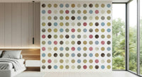 A classic abstract design wallpaper for walls.