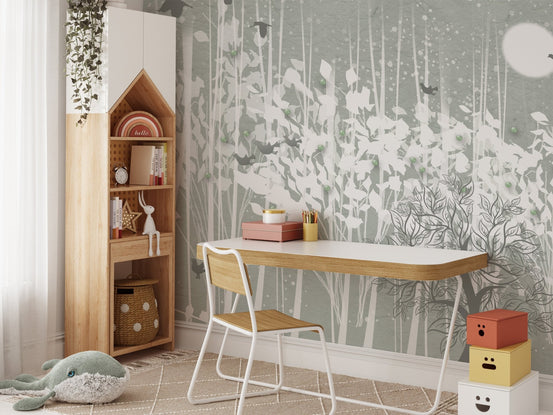 3d Winter Snow Forest Wallpaper B121