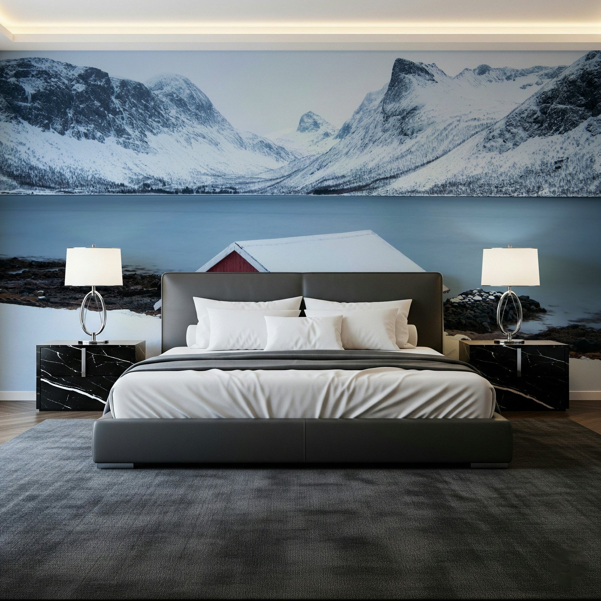 A classic abstract design wallpaper for walls.