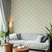 Classic damask wallpaper design
