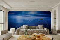 Winter storm over Sidni Ali beach II Wall Mural