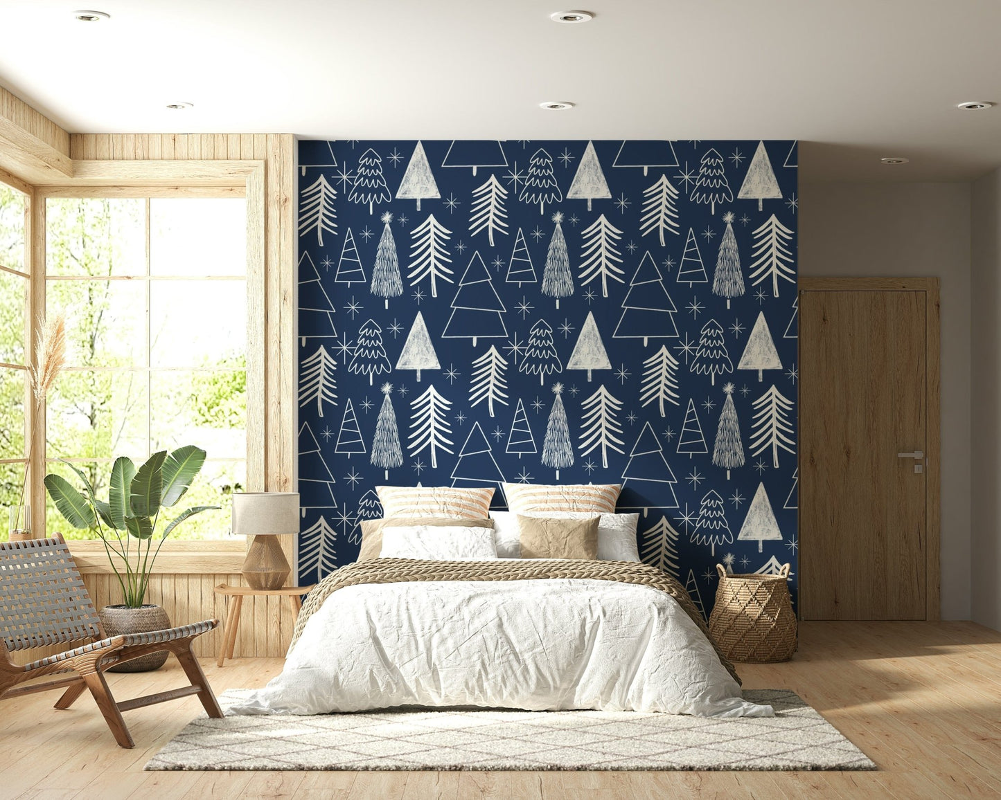 Winter Trees collection featuring hand-drawn winter foliage.