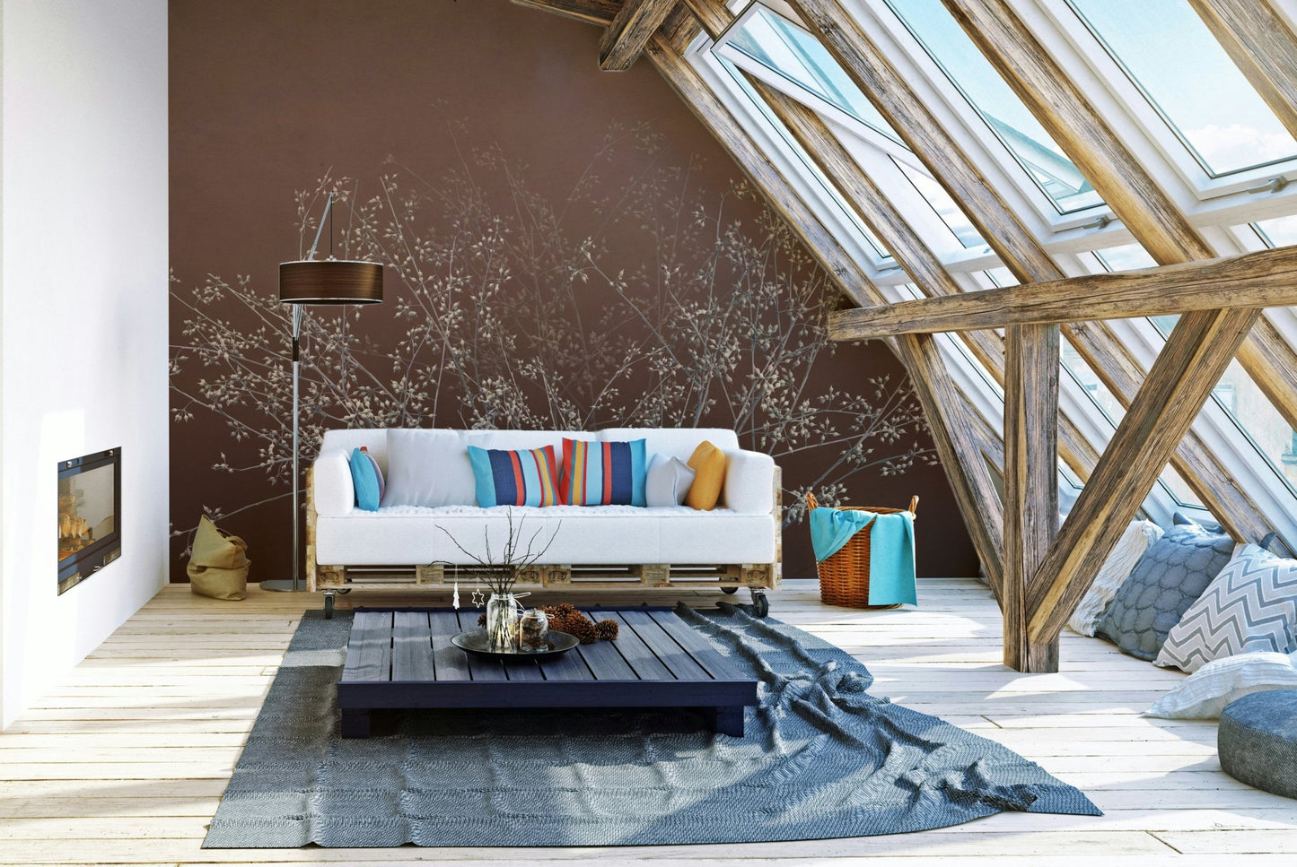 The overall mood is quiet and serene.

