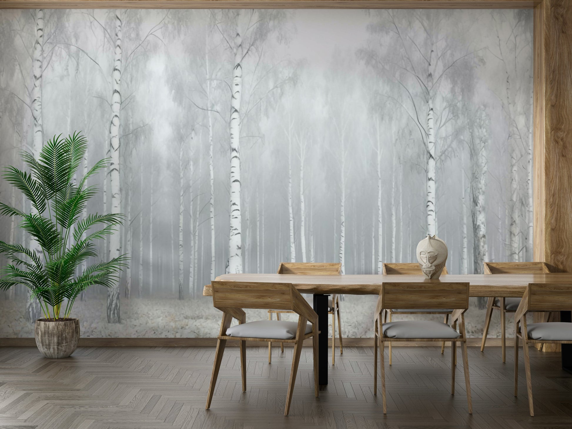 The style is artistic and natural.

