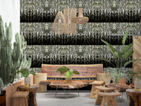 Office area with the calming colors of the Wisteria Cascade.