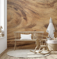 Wood Effect Wallpaper Mural - Giffywalls
