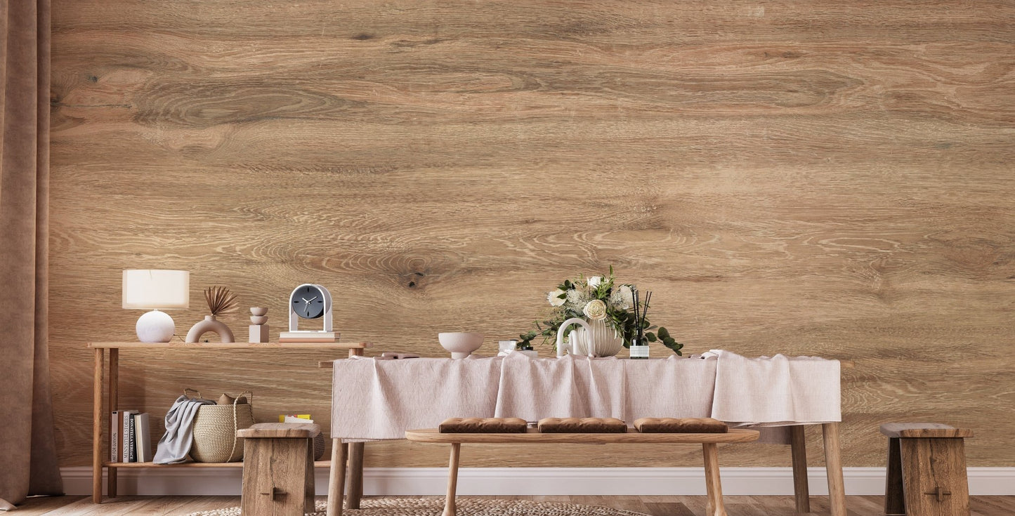 Wooden Finish Wallpaper Mural - Giffywalls