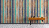 Rustic wooden planks wallpaper mural for walls wood-06

