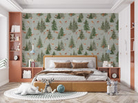 Gender-neutral deer forest wall décor
