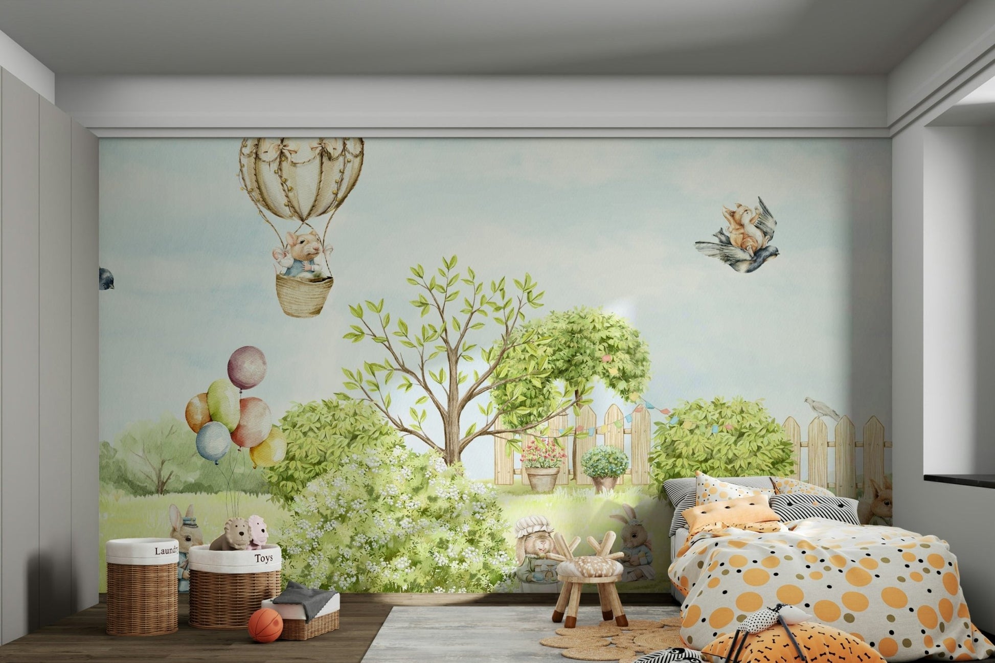 Inviting colors and intricate details.

