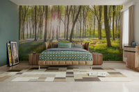 Luminous hues and intricate details.

