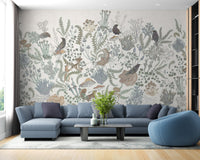Woodland Harmony Fresco Mural - Giffywalls C248