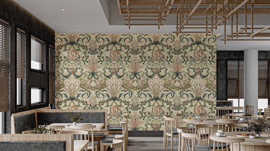 Nature meets artistry in Enchanted Forest Tapestry wallpaper AN148