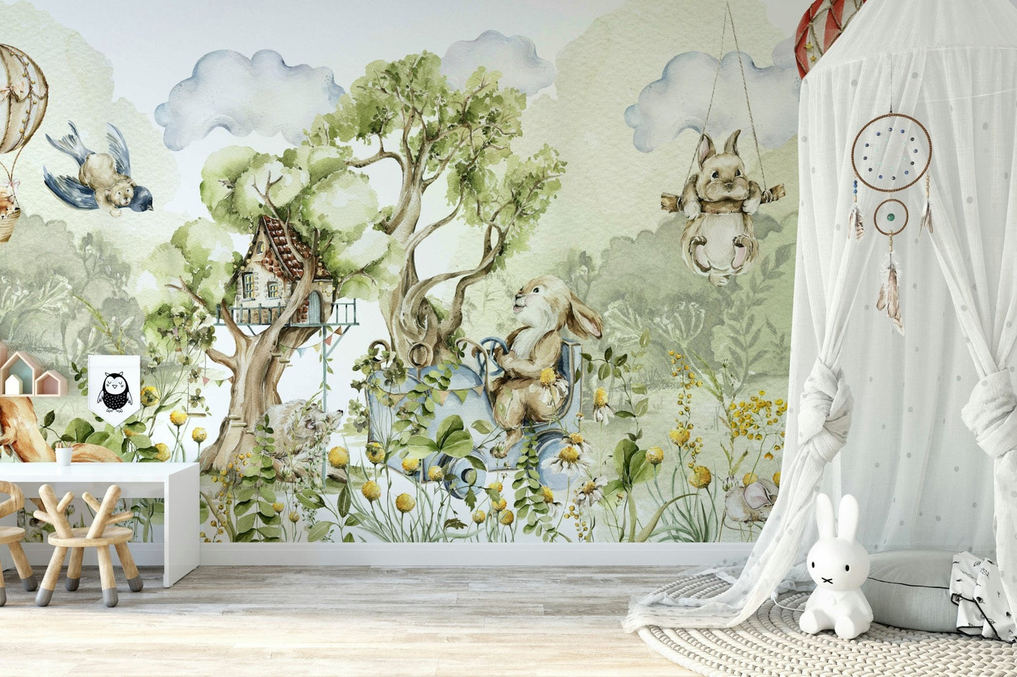 Ideal for a child's bedroom, playroom, nursery, or creative space.

