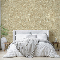 Woven Identity wallpaper with artistic patterns

