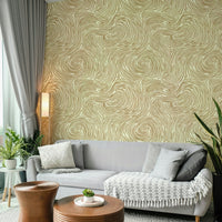 Woven Identity Wallpaper with geometric design

