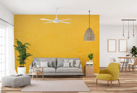 Yellow Textured Wallpaper Mural - Giffywalls