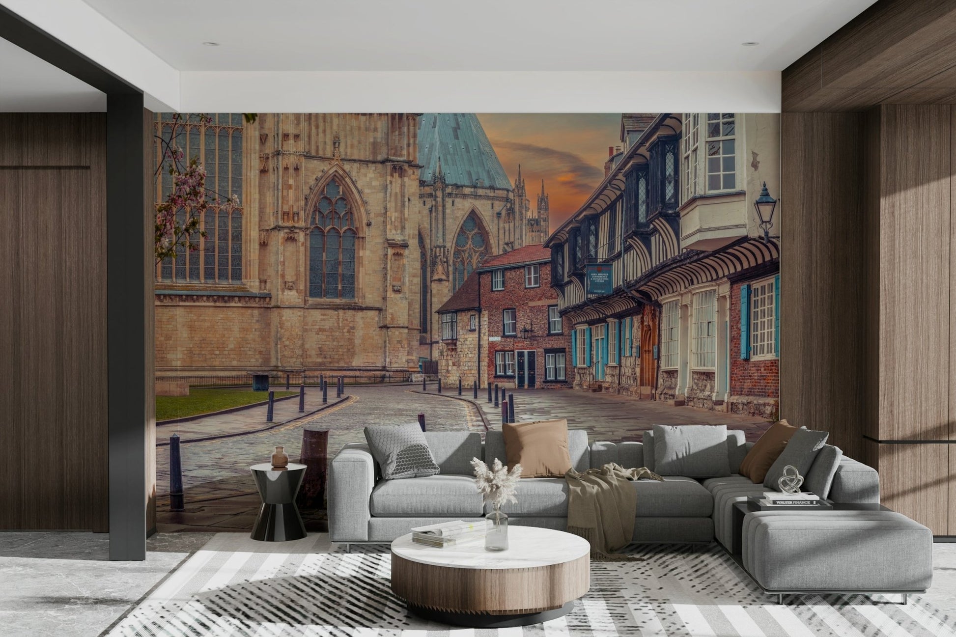 Ideal for a living room, study, dining room, or travel-themed space.

