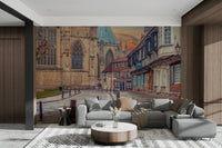 Ideal for a living room, study, dining room, or travel-themed space.

