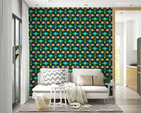 Scandi retro style.

