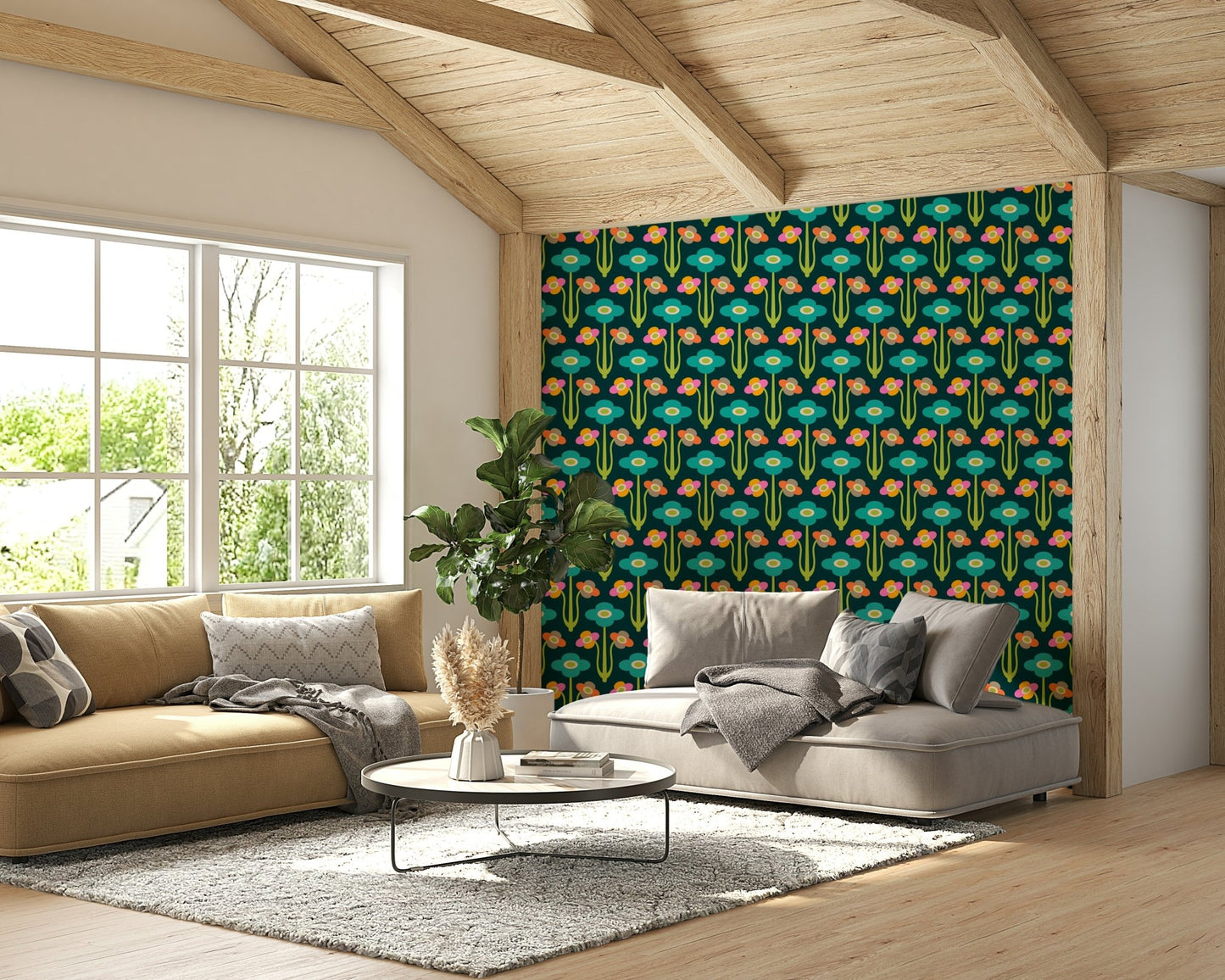 Vibrant and inviting visual.

