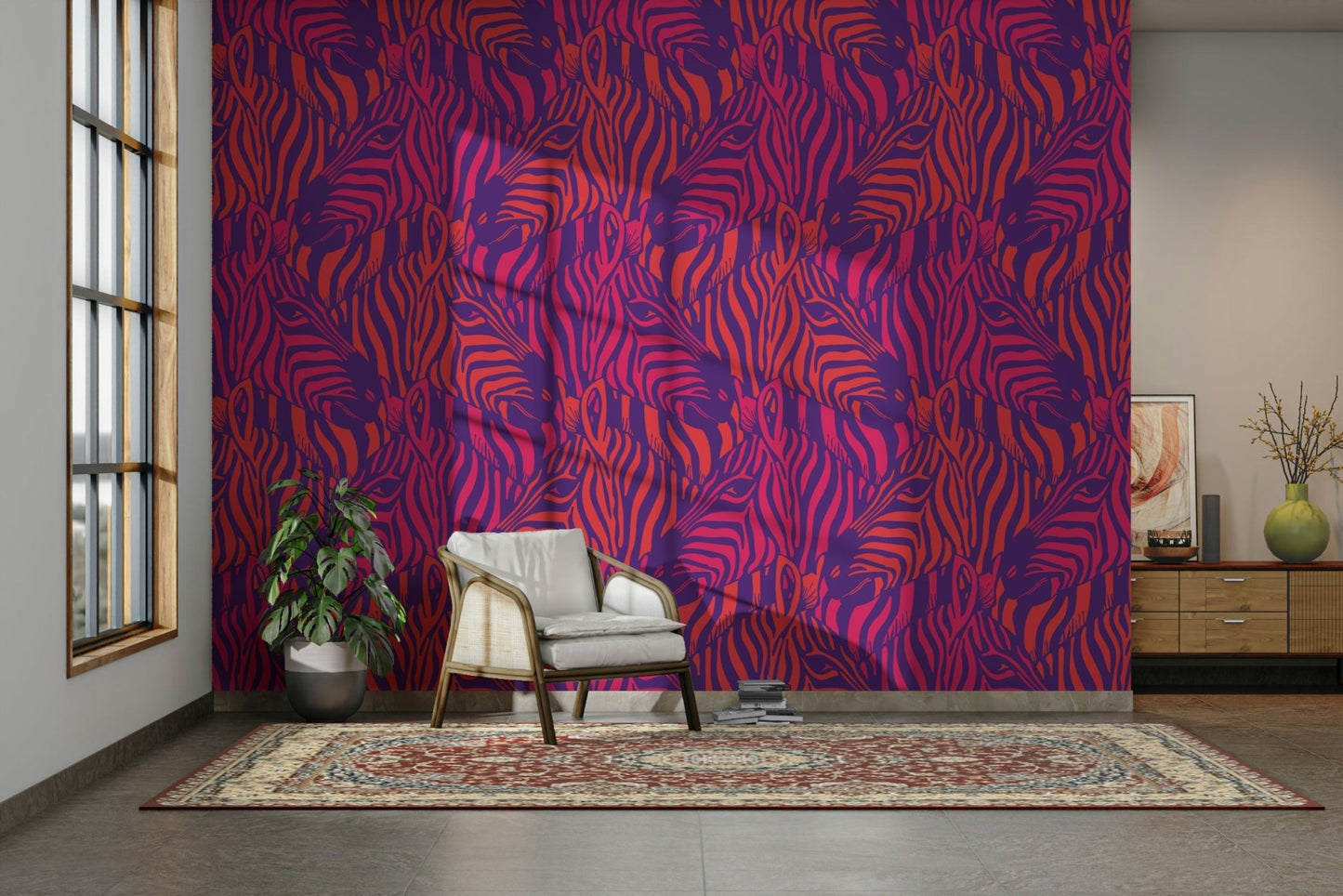 The design gives a feeling of quiet, natural beauty.

