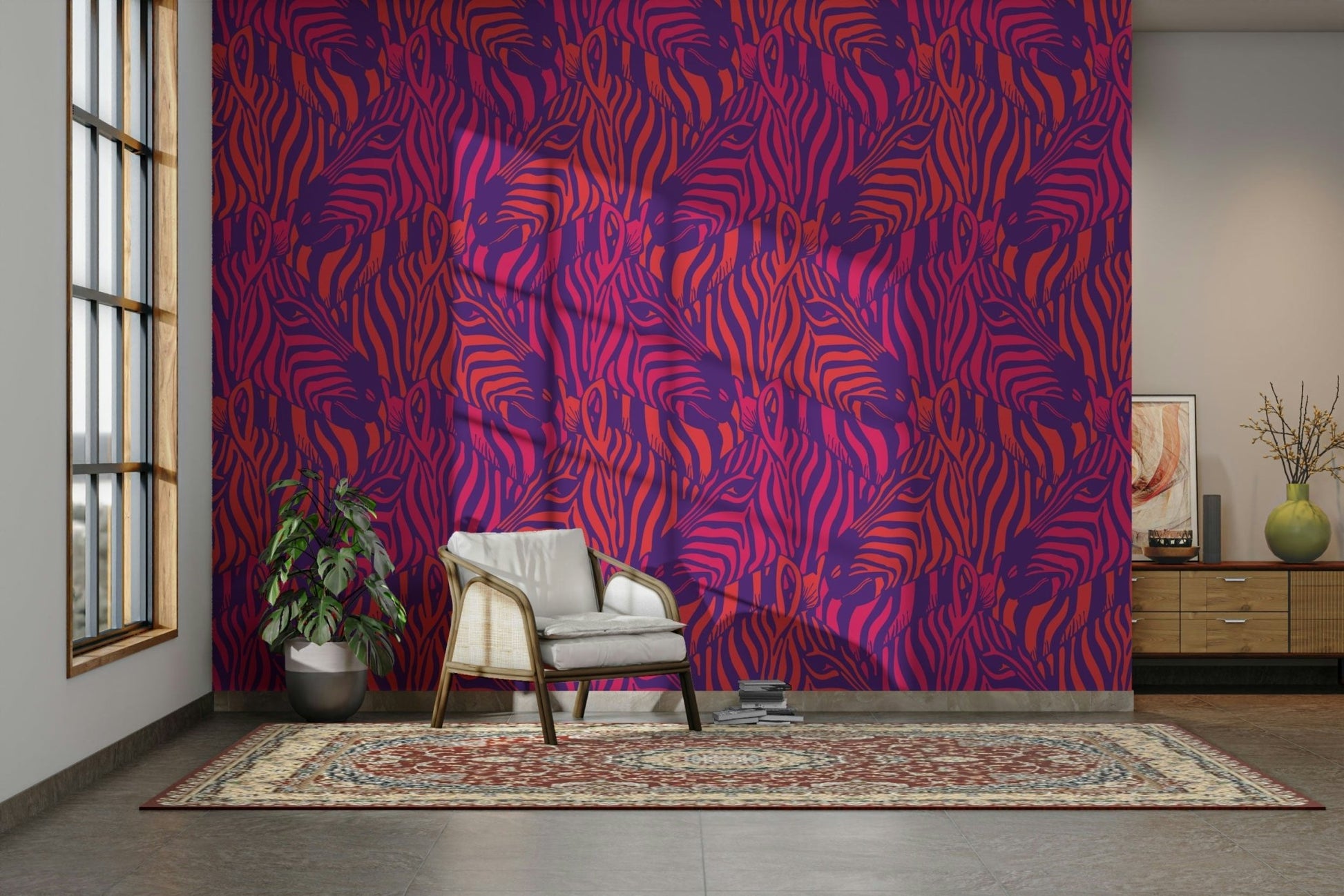 The design gives a feeling of quiet, natural beauty.

