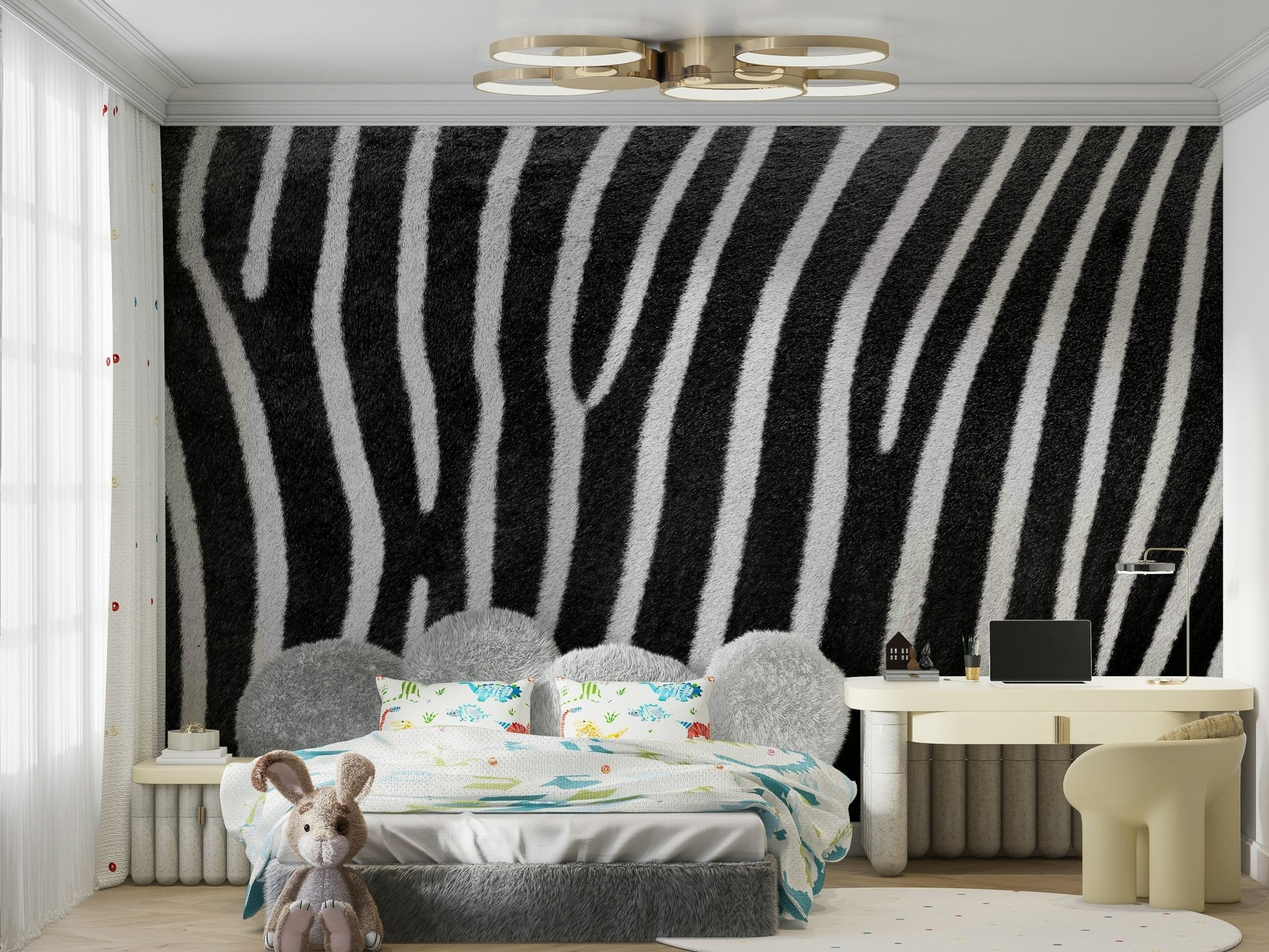 Iconic black and white zebra stripes. GD3108

