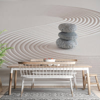 Zen Garden Stones Balance Wall Mural - Giffywalls, B369