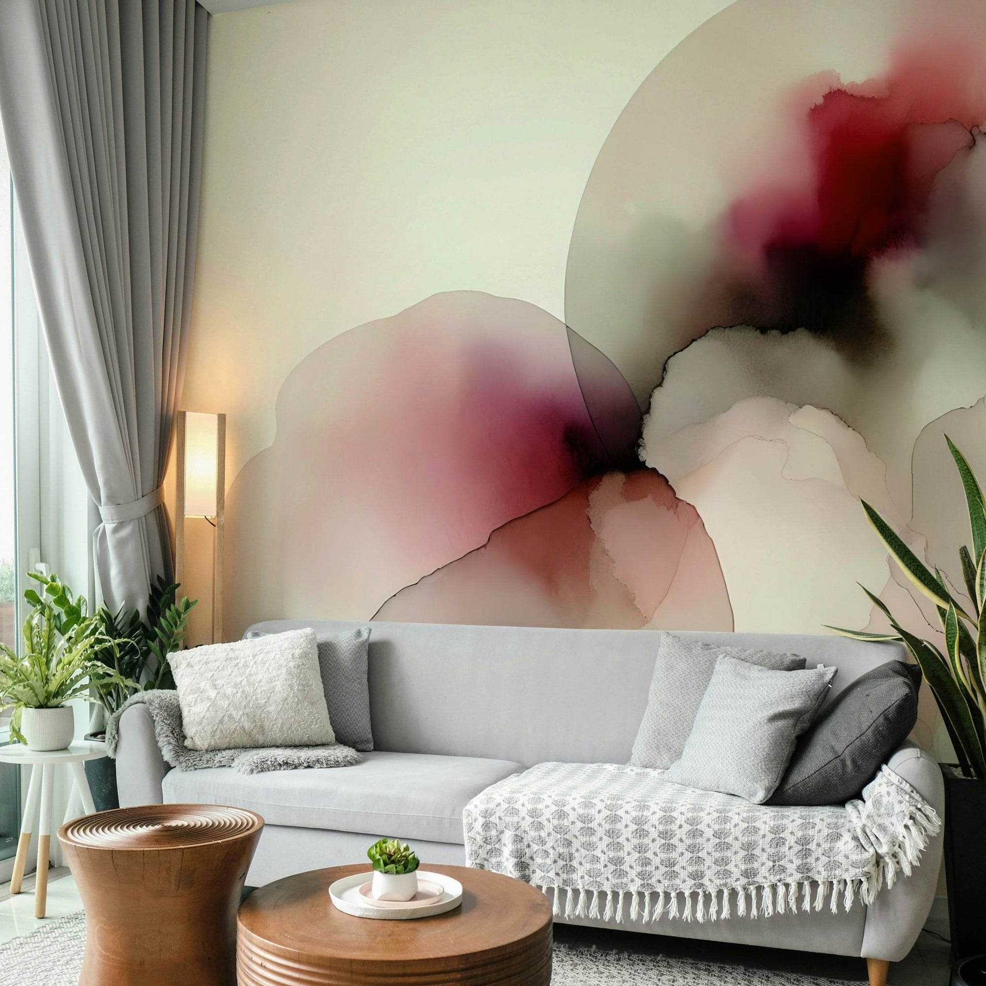 Tranquil Zen Oasis Wall Mural for Peaceful Spaces, GD1643