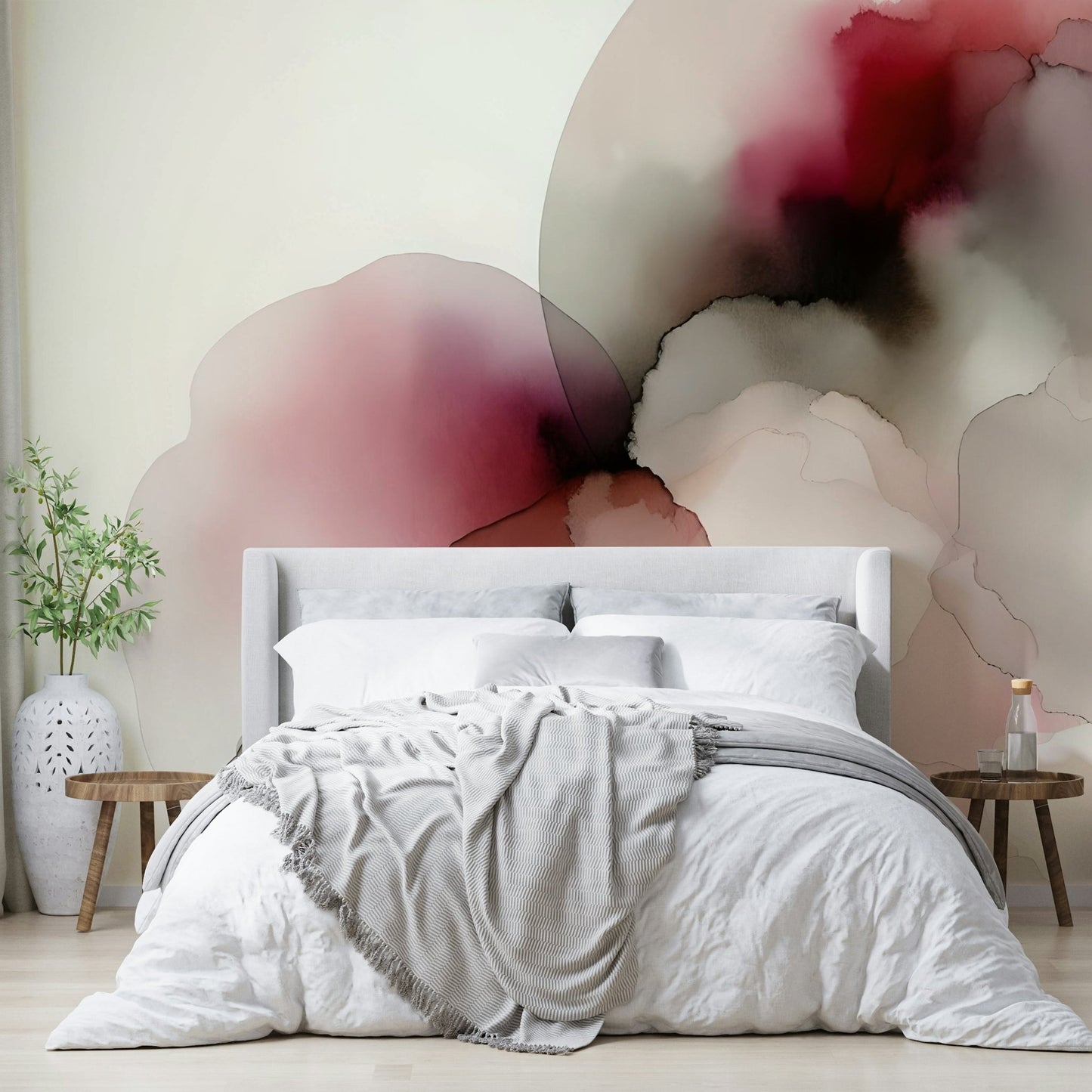 Zen Oasis Mural for Meditation and Serenity

