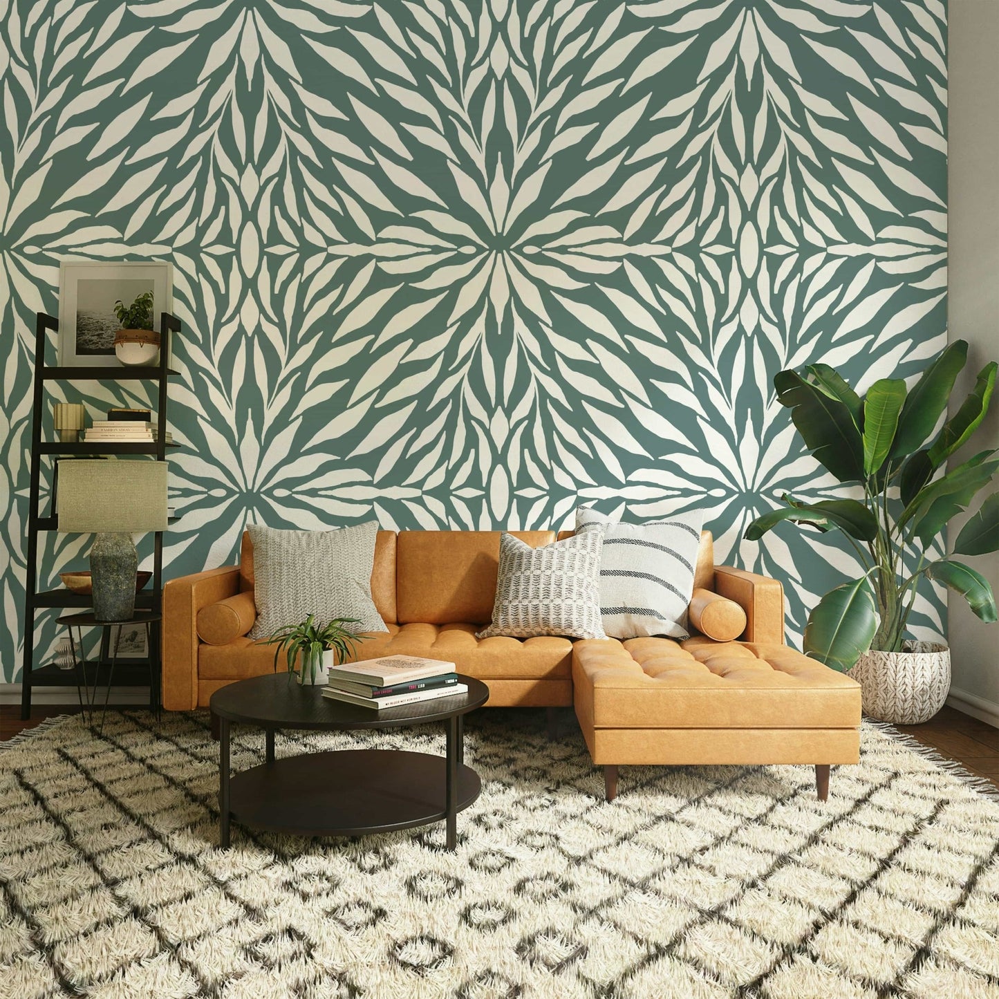 Zenith Leaves leaf texture wallpaper GD119

