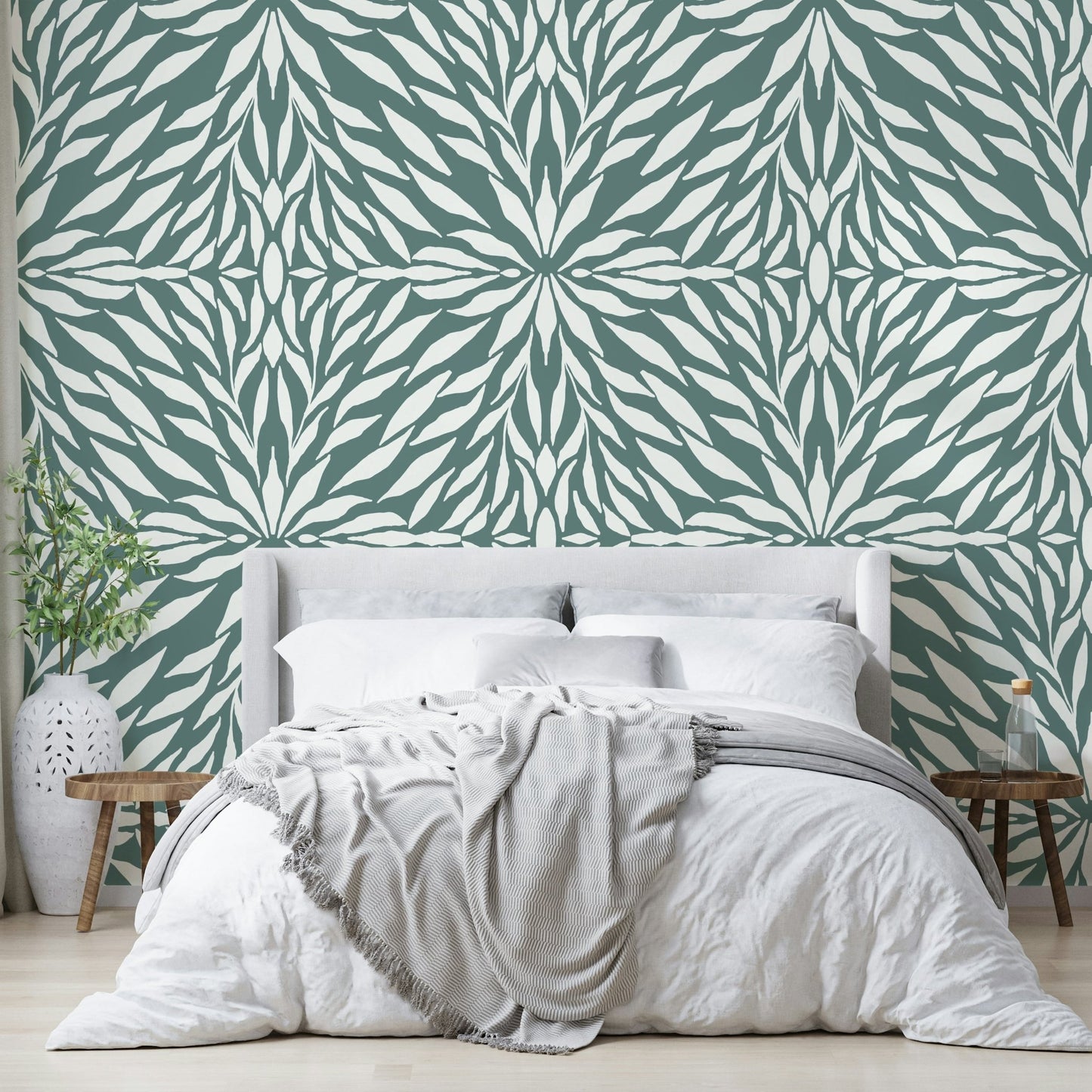 Elegant Zenith Leaves wall design GD119

