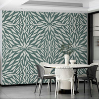 Green Zenith Leaves wallpaper pattern GD119

