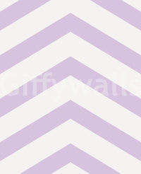 Patterned wallpaper with lilac zigzag style

