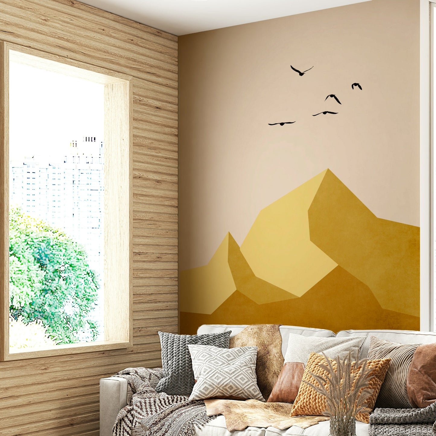 The mural covers a significant wall area. GD3246
